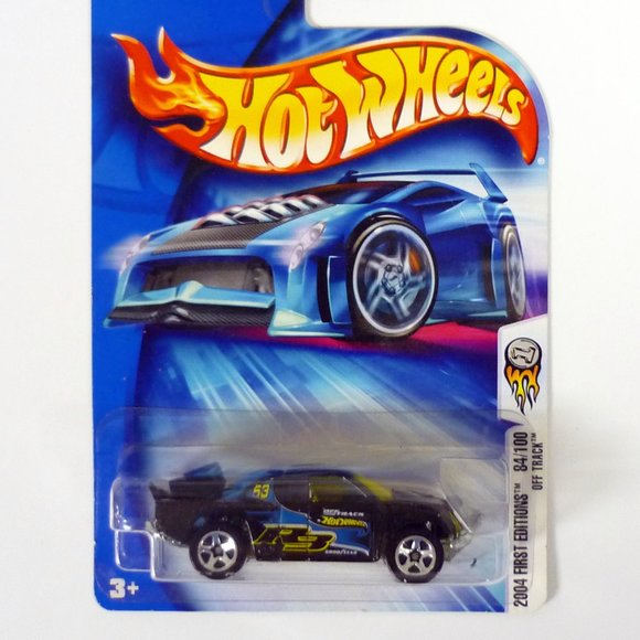 Hot Wheels Off Track #084 First Editions 84/100 Black Die-Cast Car 2004 - Picture 1 of 1